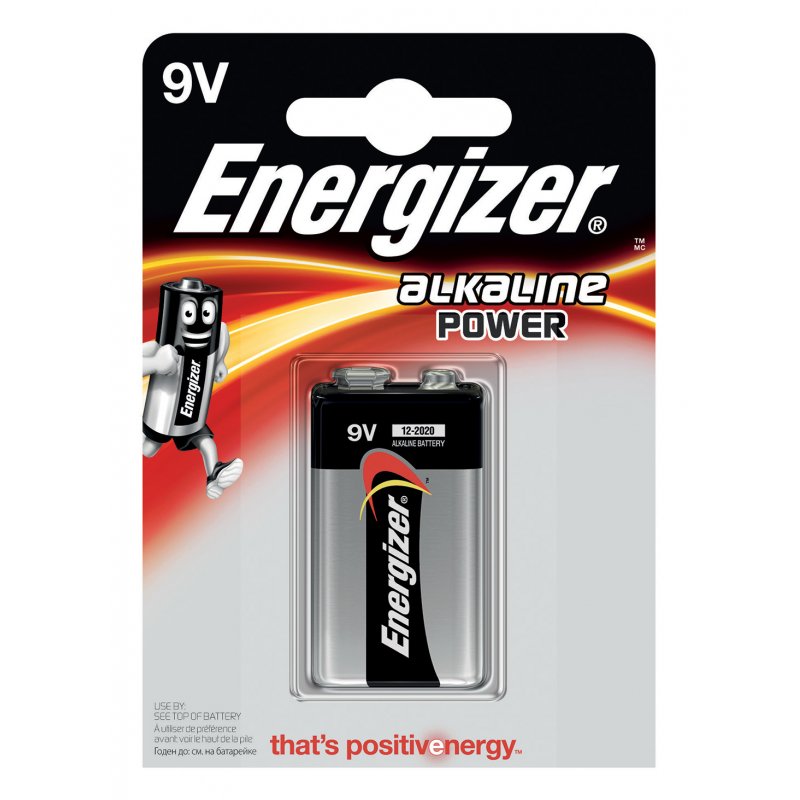 Energizer Alkaline Power 9V 6LR61 1 pcs