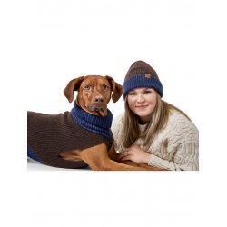 Hunter - Dogcoat Odense 35 hat, beige/blue - (203542)