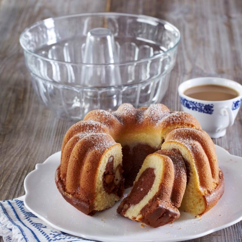 Moule à Kuglof, contenance 1,30L, dimensions 210 x 105 mm - verre borosilicate - très haute résistance 5031 SIMAX