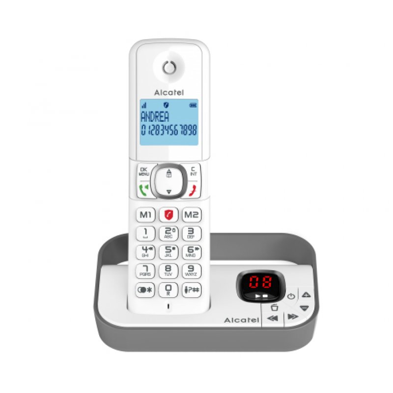 DECT AVEC BLOCAGE D APPELS REPONDEUR F860 VOICE DUO GRIS