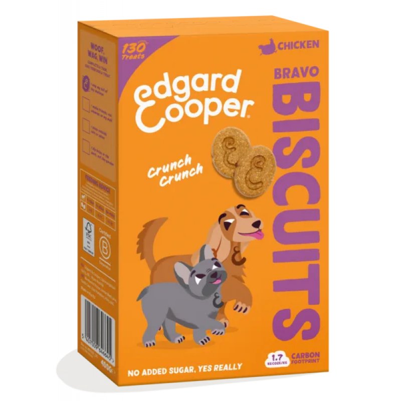 Edgard Cooper - Dog Biscuits Chicken - 400 g