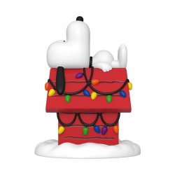 Joyeux Noël, Charlie Brown ! POP! Deluxe Vinyl figurine Snoopy & Doghouse 9 cm