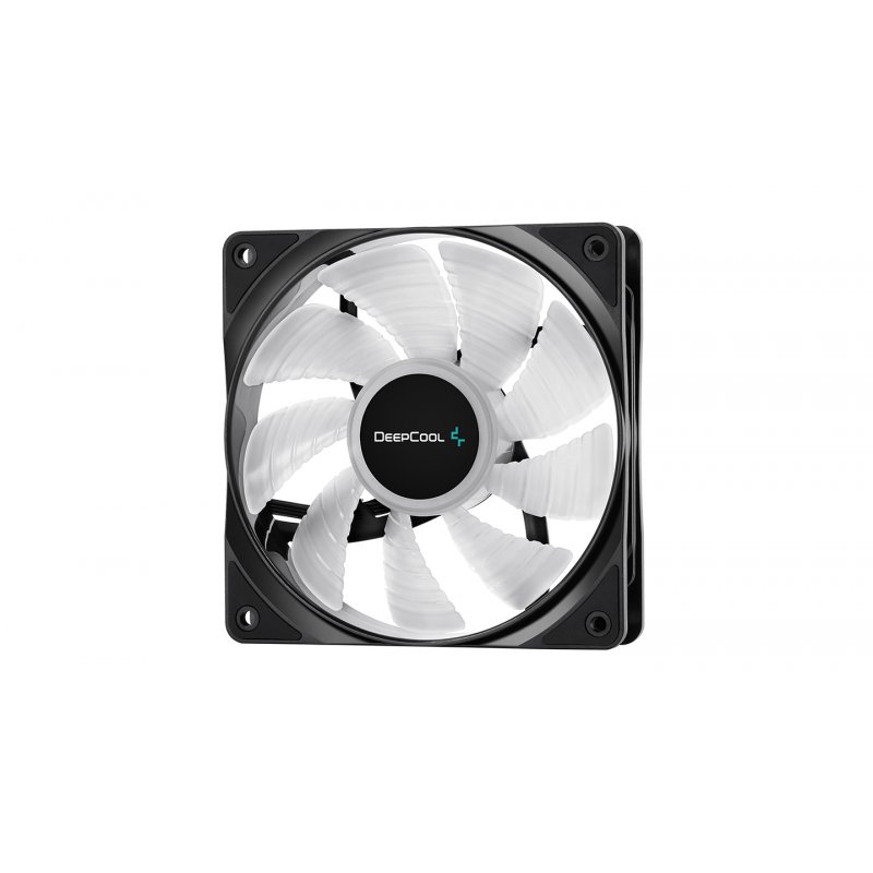 DeepCool RF120 Boitier PC Ventilateur 12 cm Noir, Blanc