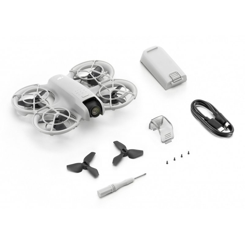 DJI Neo 4 rotors Quadcoptère 12 MP 3840 x 2880 pixels 1435 mAh Noir, Blanc