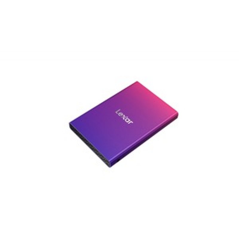 Boitier vide violet en aluminium 2.5 pouces USB3.2 pour SSD