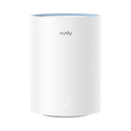 Cudy M1200 1-PACK système Wi-Fi maillé Bi-bande (2,4 GHz / 5 GHz) Wi-Fi 5 (802.11ac) Blanc Interne