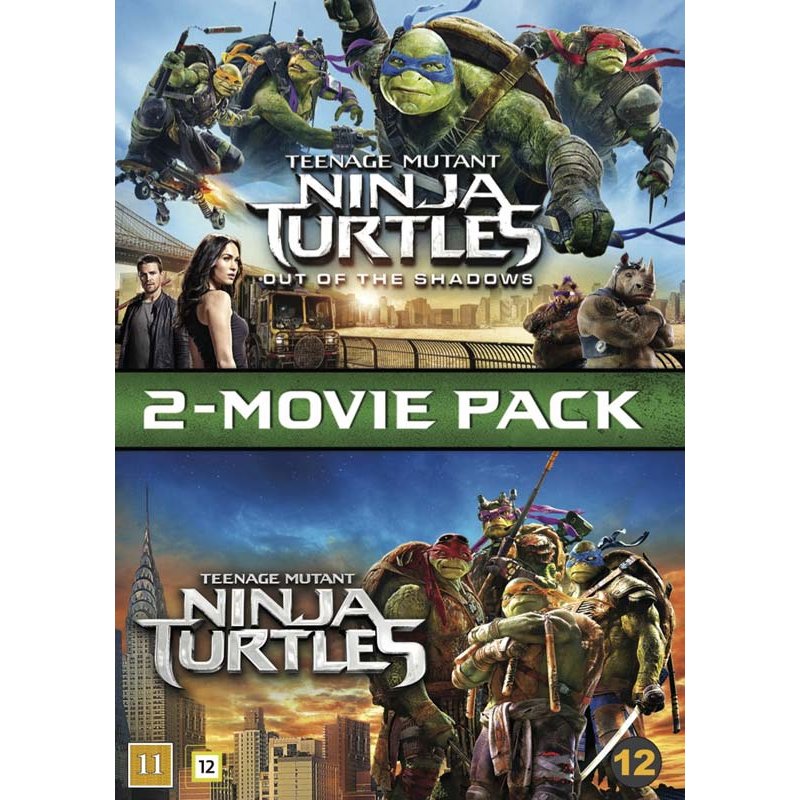 Teenage Mutant Ninja Turtles 1 & 2 - DVD