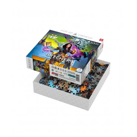 Good Loot Game Art Chronicles Puzzle: The Witcher Yennefer & Salvador Dali (1000 pieces)
