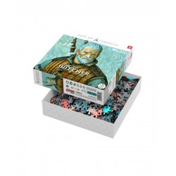 Good Loot Game Art Chronicles Puzzle: The Witcher Geralt & Vincent van Gogh (1000 pieces)