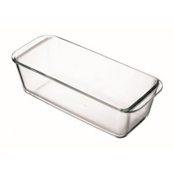 Moule à cake en verre - contenance 1,50 l, dimensions 285 x 119 x 76 mm - verre borosilicate -très haute résistance