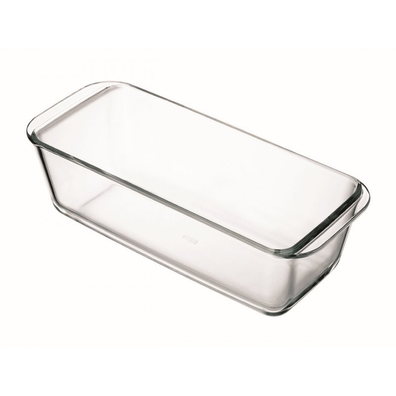 Moule à cake en verre - contenance 1,50 l, dimensions 285 x 119 x 76 mm - verre borosilicate -très haute résistance