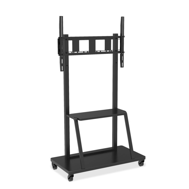 Techly | Mobile Stand | TV LED, LCD, PDP, 5-100 Inches, 150kg, with shelf