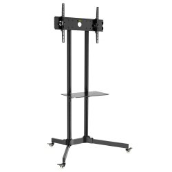 Techly | Mobile Stand | TV LED, LCD, 30-65 Inches, 60kg, 150cm, Adjustable