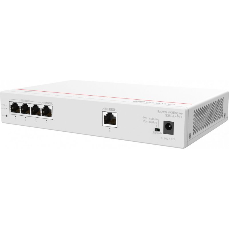 Huawei S380-L4P1T | Router | 1x GE WAN, 4x GE LAN, PoE , 50W
