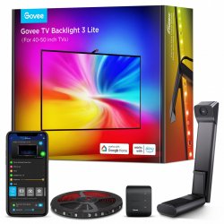 Govee H6097 TV Backlight 3 Lite | LED strip | podświetlenie dla TV 40-50 cali, RGBICW, Wi-Fi Bluetooth