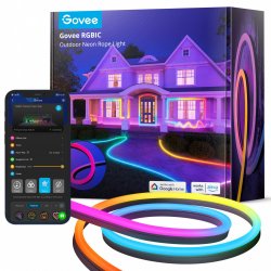 Govee H61A8 Outdoor Neon Strip Lights 10m | LED strip | Wi-Fi, Bluetooth, RGBIC