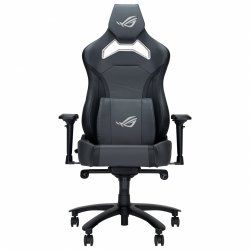 ROG Chariot X Core Gaming-Stuhl (grau/schwarz, Rennwagen-Stil)