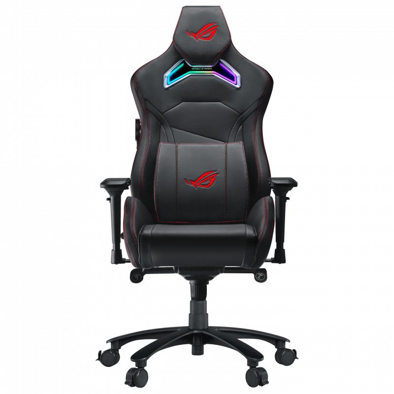 ROG Chariot X Gaming-Stuhl (schwarz, Rennwagen-Stil, Aura RGB-Beleuchtung)