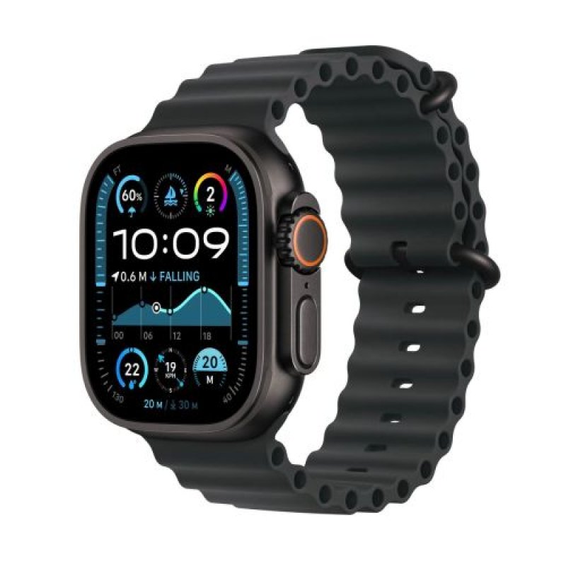 APPLE WATCH ULTRA 2 GPS CEL 49MM BLACK TITANIUM CASE BLACK O