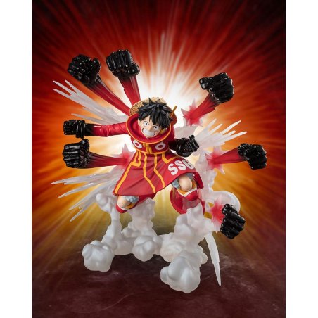 One Piece statuette PVC Figuarts ZERO Extra Battle Monkey D. Luffy -Gum Gum Hawk Gatling- 19 cm