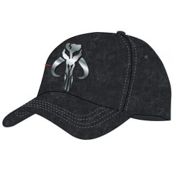 Star Wars The Mandalorian casquette hip hop Cap Silver Crest