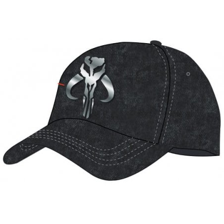 Star Wars The Mandalorian casquette hip hop Cap Silver Crest