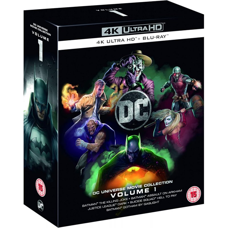 DC Universe Movie Collection - Volume 1 (5 Films) 4K Ultra HD Blu-Ray