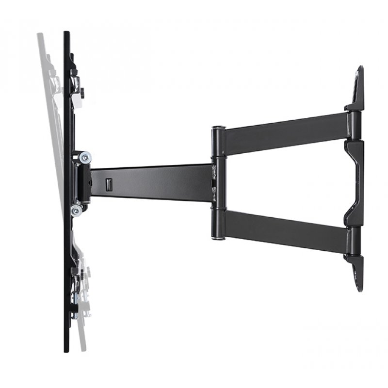 B-Tech VENTRY - Ultra-Slim Universal Flat Screen Wall Mount with Double Arm (VESA 400 x 400)
