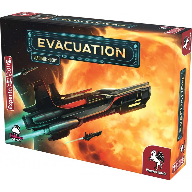 Pegasus Spiele 56260G board/card game Evacuation Board game Multi-genre