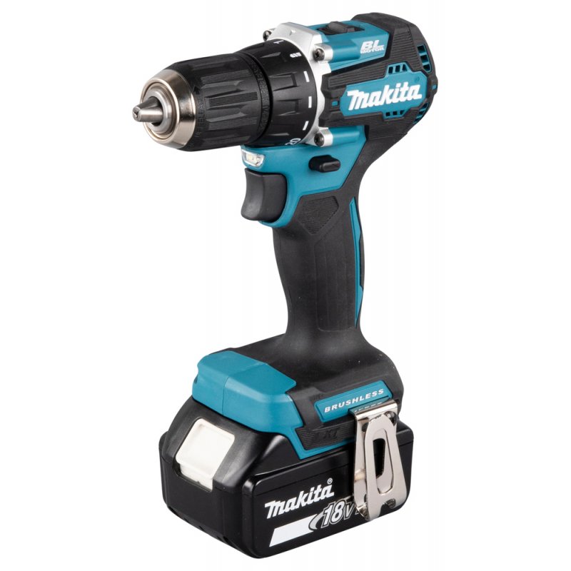 Makita DDF487RFE3 power screwdriver/impact driver 1700 RPM Black, Blue, Steel