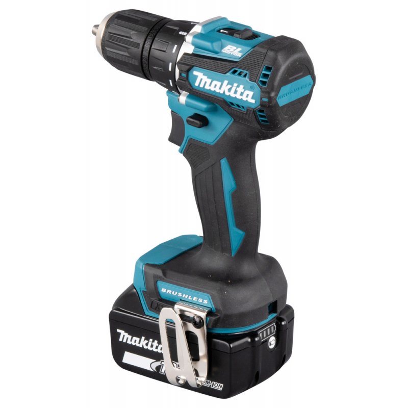 Makita DDF487RFE3 power screwdriver/impact driver 1700 RPM Black, Blue, Steel