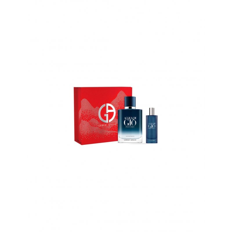 G. ARMANI AQUA DE GIO MEN PROFONDO EDP SPRAY 100 ML NAV24 SETS