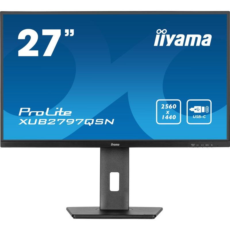 27IN IPS-PANEL 2560X1440 15CM HEIGHT ADJ. STAND USB-C DOCK (65