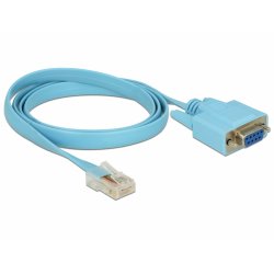 63341 serial cable Blue 1 m