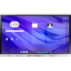 SMART Technologies MX tableau blanc interactif 139,7 cm (55") 3840 x 2160 pixels Écran tactile Argent USB / Bluetooth