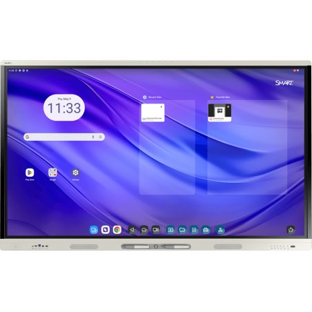 SMART Technologies MX286-V5 interactive whiteboard 2.18 m (86") 3840 x 2160 pixels Touchscreen Silver USB / Bluetooth
