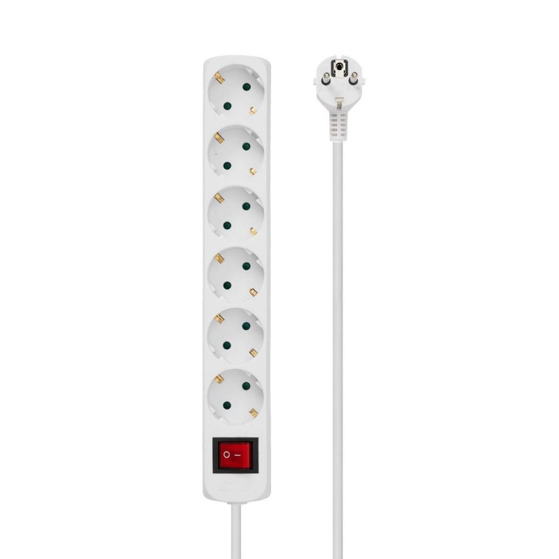 6-way Schuko Power Strip