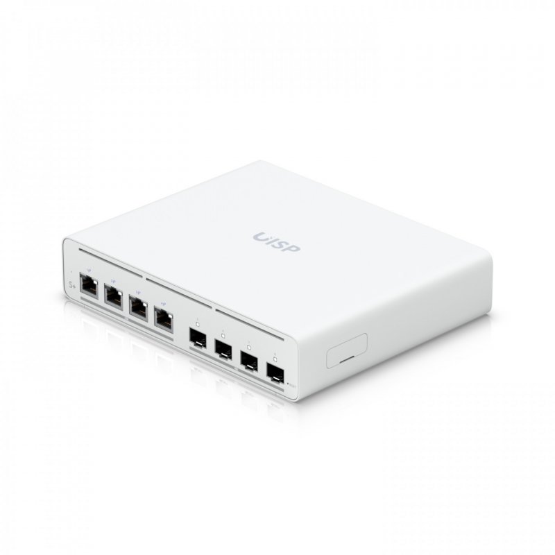 Ubiquiti UISP Switch Plus Managed 2.5G Ethernet (100/1000/2500) Power over Ethernet (PoE) 1U White
