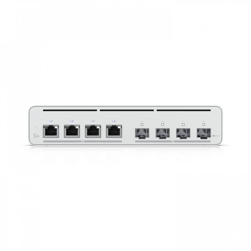 Ubiquiti UISP-S-Plus EU | Switch | 4x 2.5 GbE RJ45 Passive PoE, 4x SFP , 160 W, Power TransPort