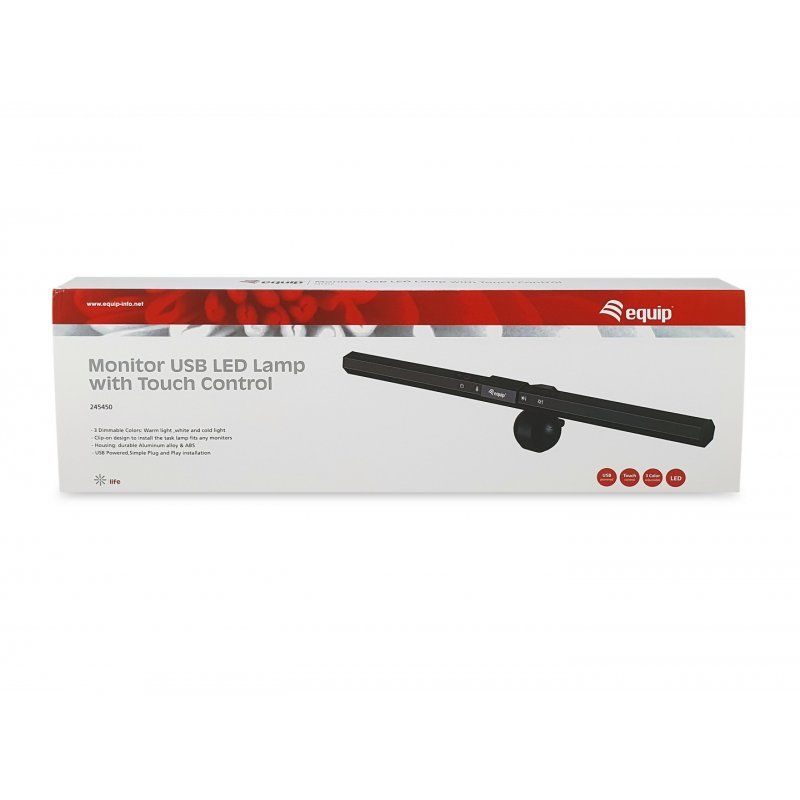 Equip 245450 lumière du moniteur Noir