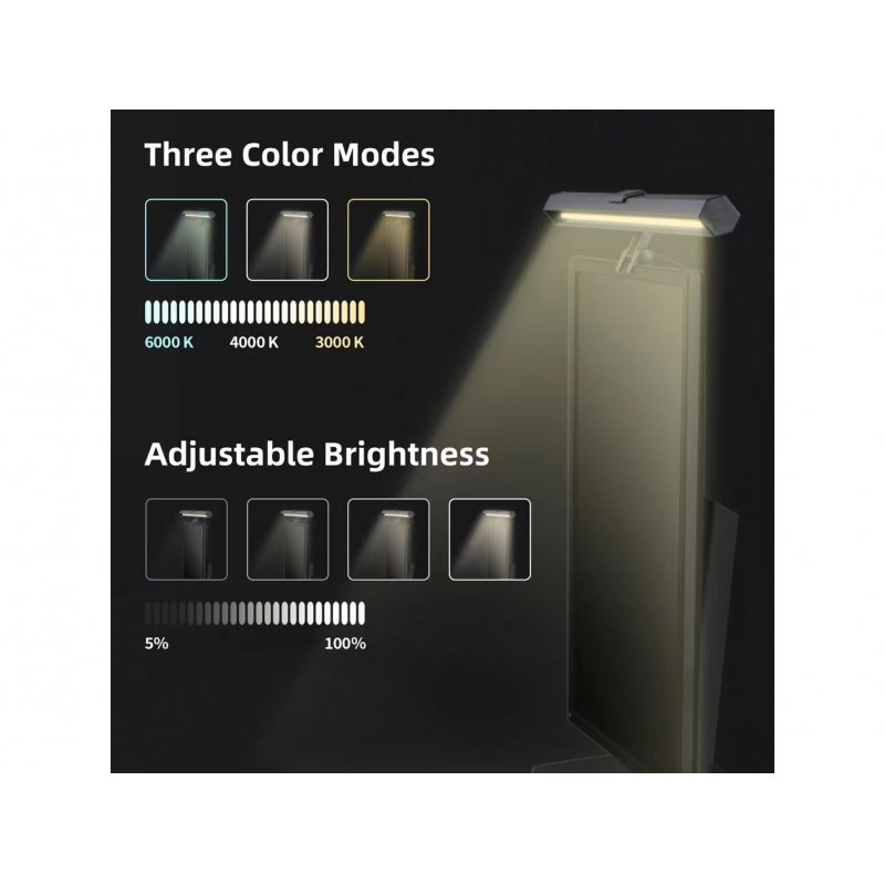 Equip Monitor USB LED Lamp with Touch Control