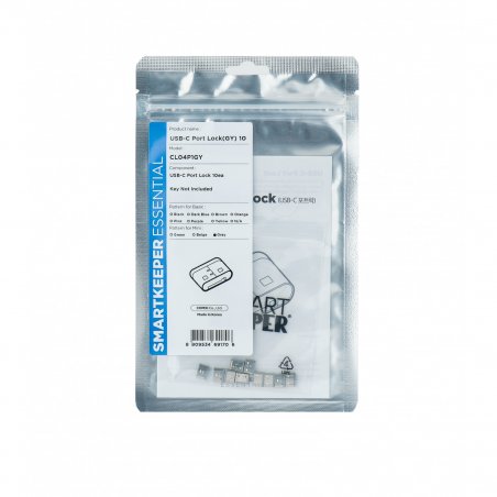 Port Blocker Usb Type-C Grey