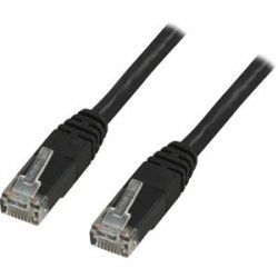 Deltaco UTP Cat5e câble de réseau Noir 10 m