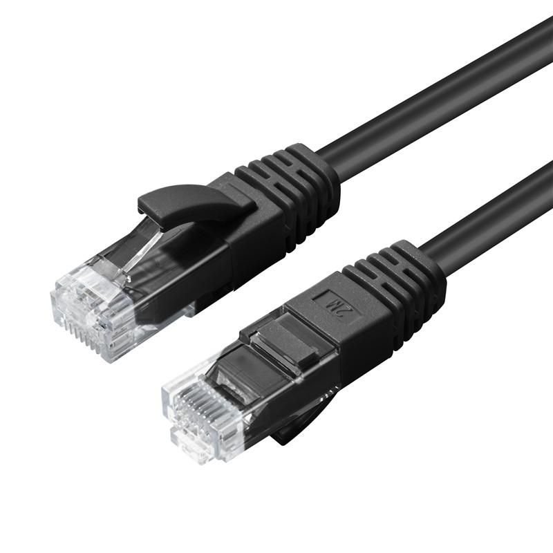 U/UTP CAT6 1M Black LSZH