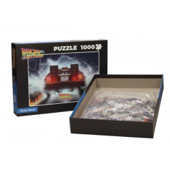 BACK TO THE FUTURE - Puzzle 1000P - Delorean Out of Tme