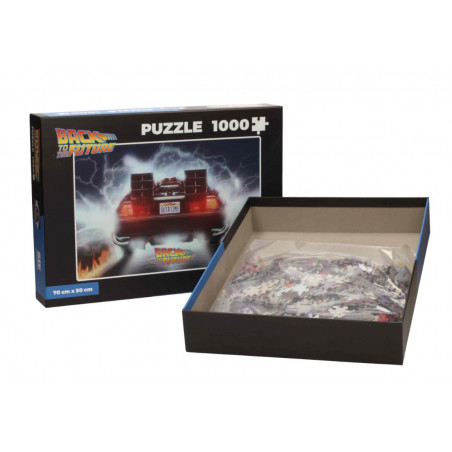 BACK TO THE FUTURE - Puzzle 1000P - Delorean Out of Tme
