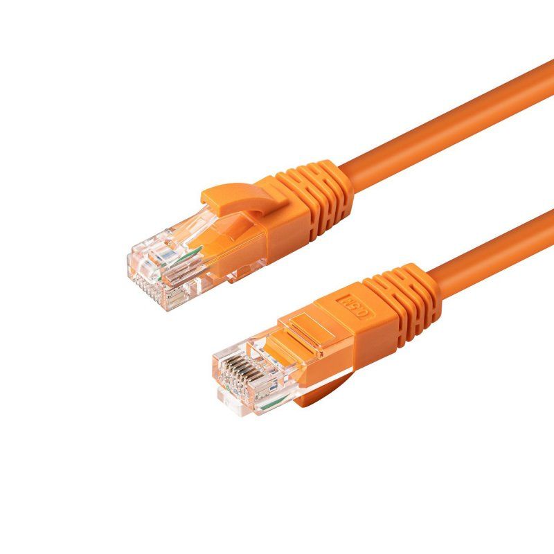 Microconnect UTP603O networking cable Orange 3 m Cat6 U/UTP (UTP)