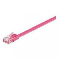 Microconnect UTP605PI câble de réseau Rose 5 m Cat6 U/UTP (UTP)