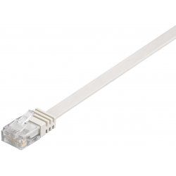 Microconnect V-UTP60025W-FLAT câble de réseau Blanc 0,25 m Cat6 U/UTP (UTP)