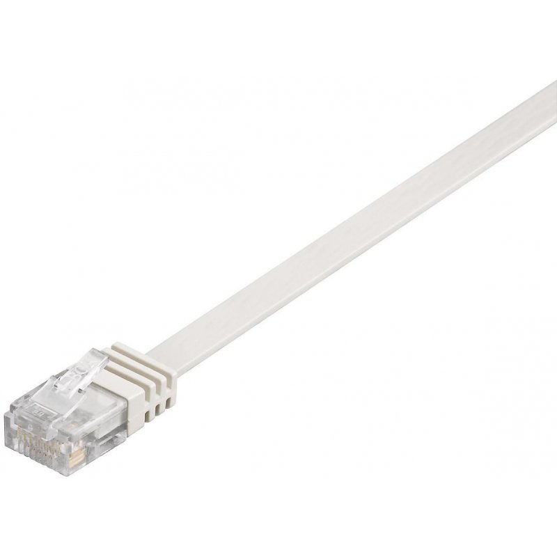 Microconnect V-UTP60025W-FLAT câble de réseau Blanc 0,25 m Cat6 U/UTP (UTP)